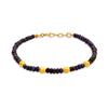 Pietre Collection Precious Stones 21K Gold Beaded Bracelet (Ruby/Peridot Done) (Multi-Colour/Sapphire/Jade/Labradorite/Agate Remaining) - Nado's Jewellery