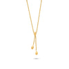 Noccioline Collection 18K Gold 3 Piece Cardamom Necklace Media - Nado's Jewellery