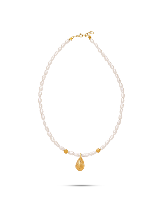 Perle Collection 21K Gold Grande Chocker