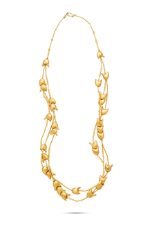  Tesoro Collection 21K Gold Aqua Necklace