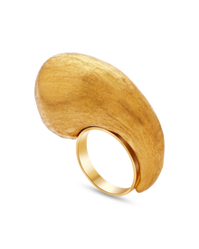  Tesoro Collection 18K Gold Cashew Ring