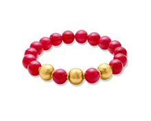  PIETRE COLLECTION BRACELET 21K RED AND GOLD BRACELET