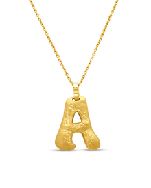  Tesoro Collection 18K Gold Letter Pendant