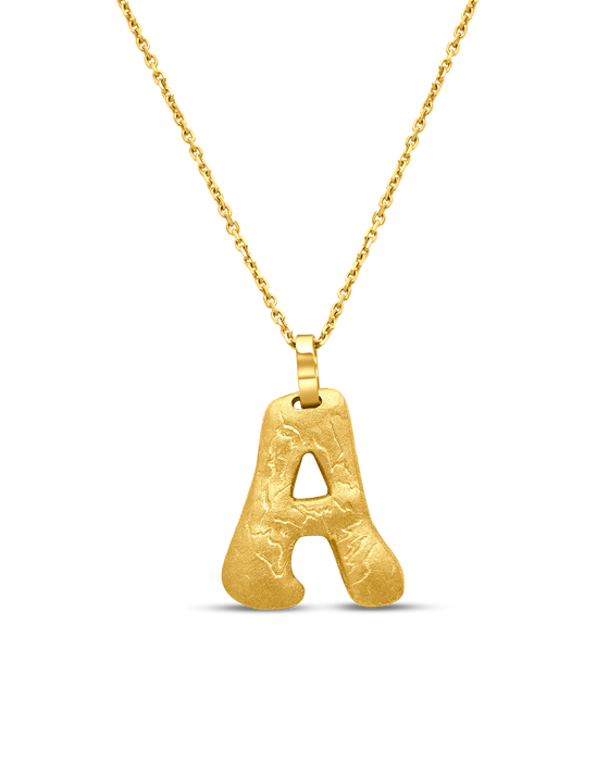 Tesoro Collection 18K Gold Letter Pendant