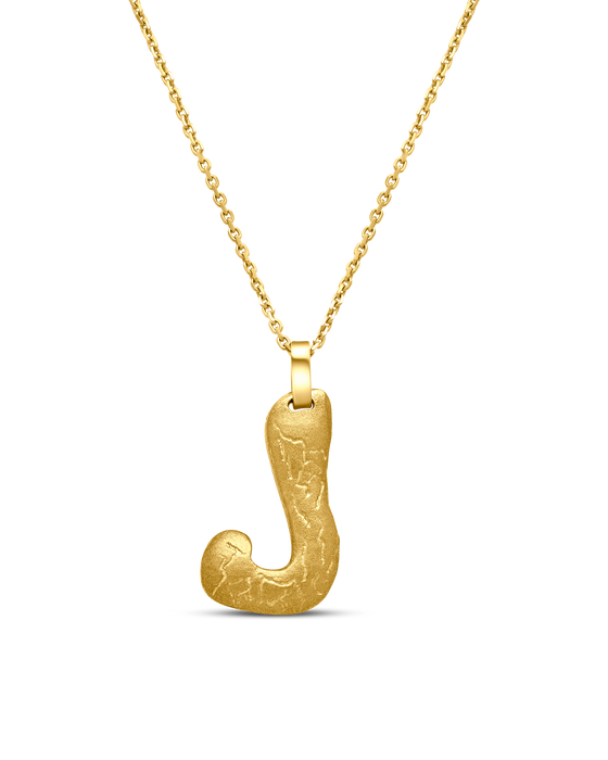 Tesoro Collection 18K Gold Letter Pendant