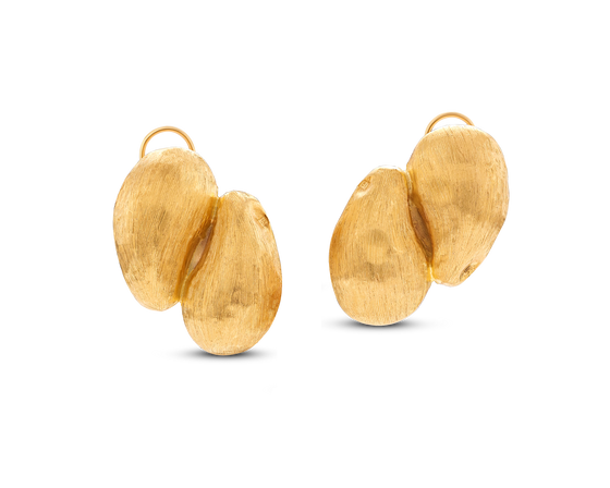 21K GOLD DOUBLE CARDAMOM EARRING