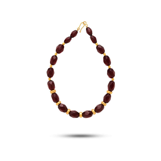 Pietre Collection 21K Gold Faturan Necklace Piccola