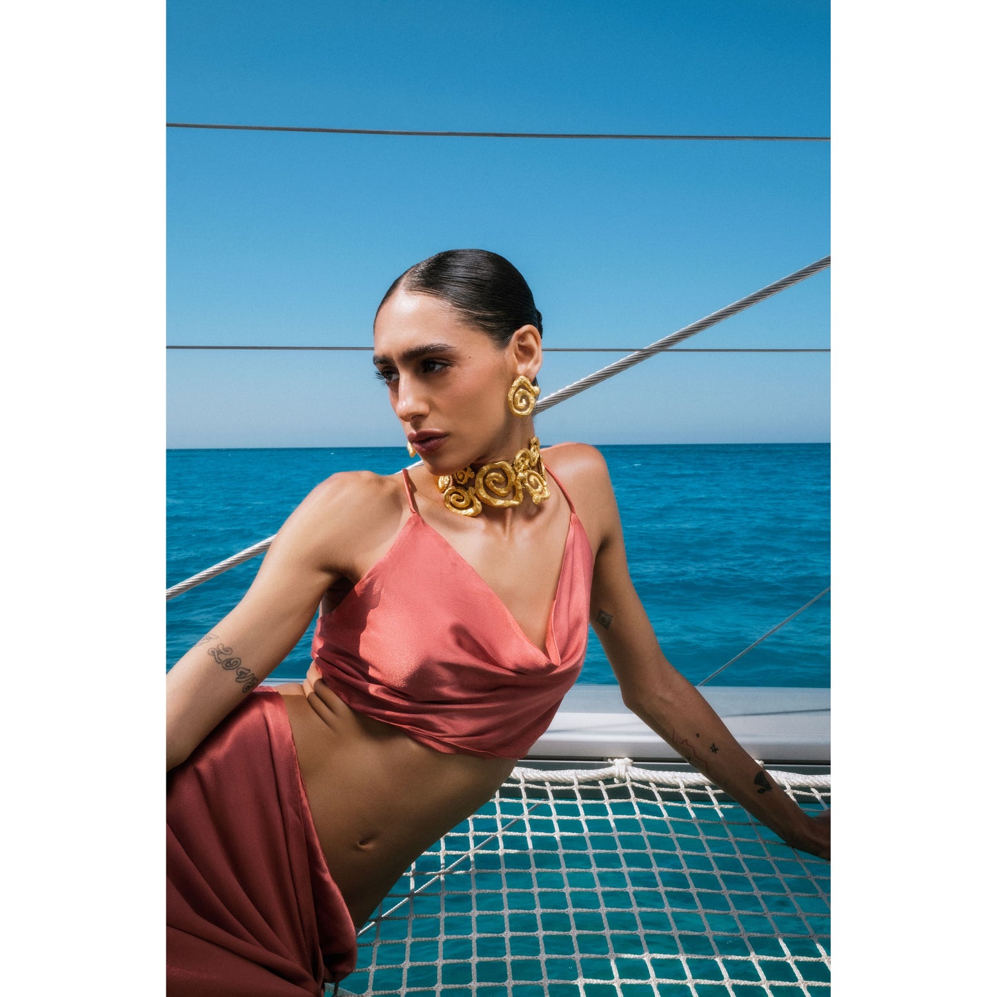 Tesoro Collection 21K Gold Dolce Necklace - Nado's Jewellery