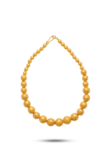  Tesoro Collection 21K Gold Media Pendenza Pearl Shaped Necklace