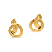  Tesoro Collection 18K Gold Loop Earrings