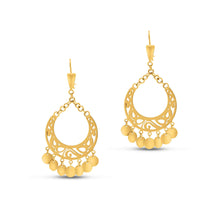  Tesoro Collection 18K Gold Coin Charms Earrings