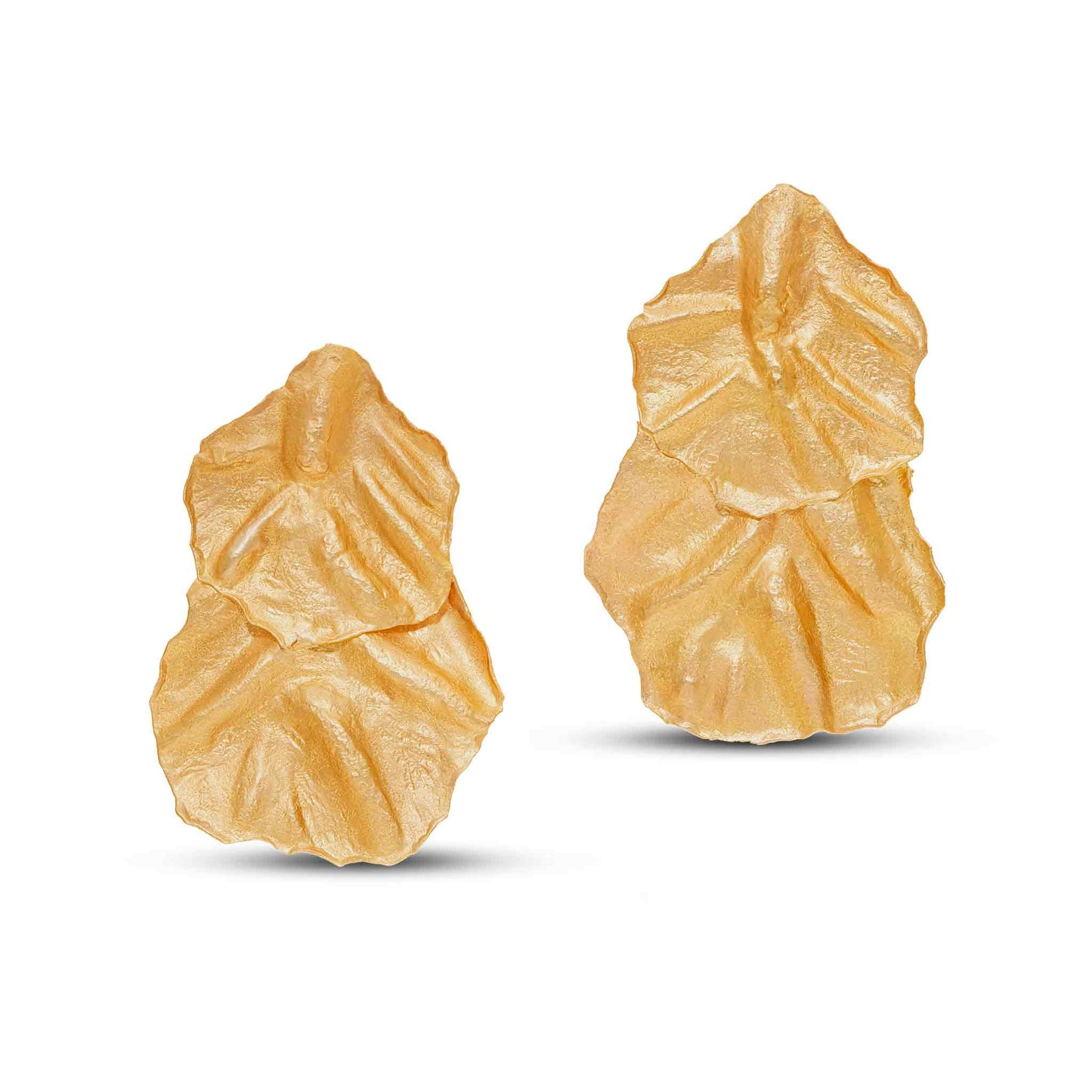 21K Gold Artemis Inspired Earrings Long - Nado's Jewellery