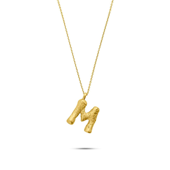 Tesoro Collection 18K Gold Letter Pendant