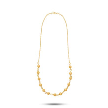  Tesoro Collection 21K Gold Ball & Chain Necklace