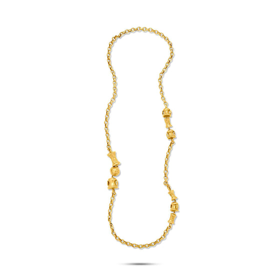 Tesoro Collection 21K Gold Lariat Necklace