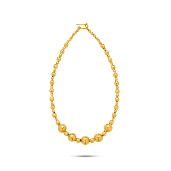 Tesoro Collection 21K Gold Pearl Shaped Marquis Collier