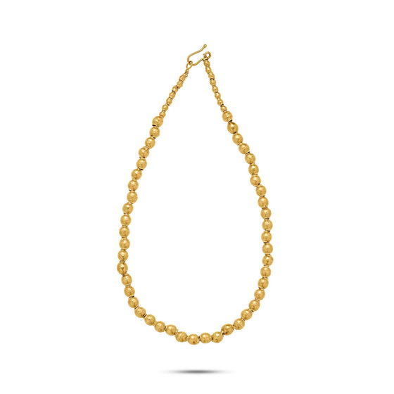 Tesoro Collection 21K Gold Piccola Pearl Shaped Necklace