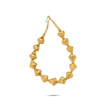  Tesoro Collection 21K Gold Irregular Rounds Media Necklace