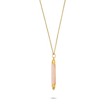  Pietre Collection 18K Gold Vertical Pendant Necklace