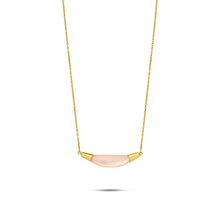  Pietre Collection 18K Gold Horizontal Mother of Pearl Necklace