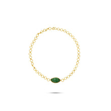  Pietre Collection 18K Gold & Malachite Choker