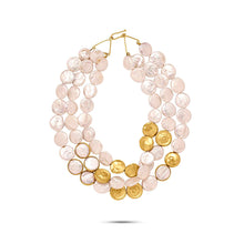  Perle Collection Pearls & 21K Gold Termes & Buttons Layered Collier