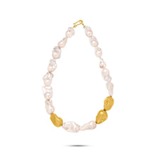  Perle Collection Baroque Pearls & 21K Gold Collier