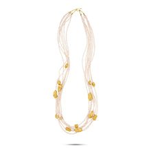  Perle Collection Pearls & 21K Gold Cashew Lariat