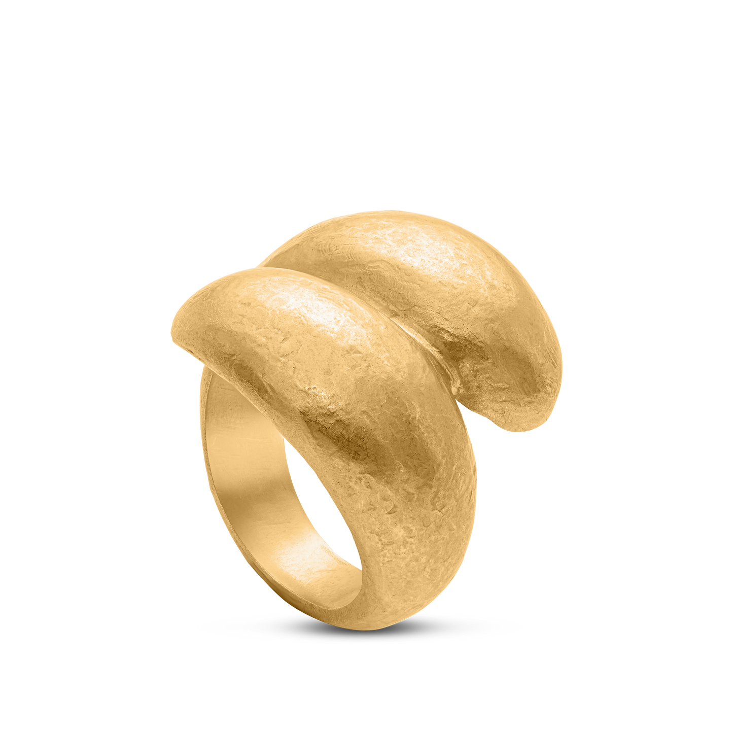 Tesoro Collection 18K Two-Wave Ring - Nado's Jewellery