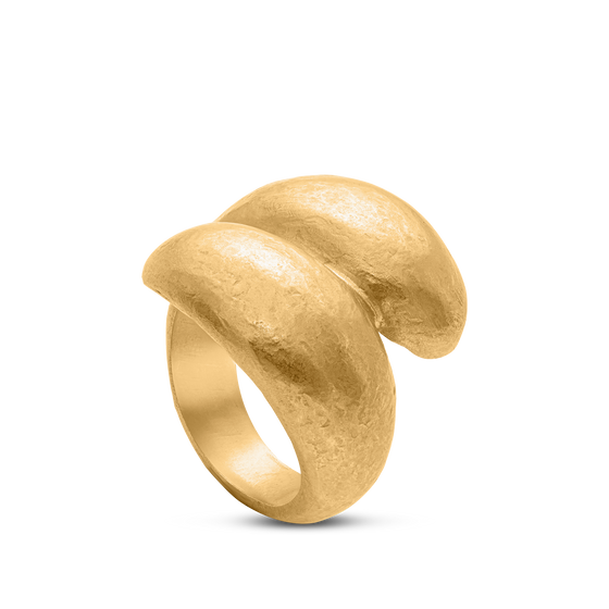 Tesoro Collection 18K Two-Wave Ring