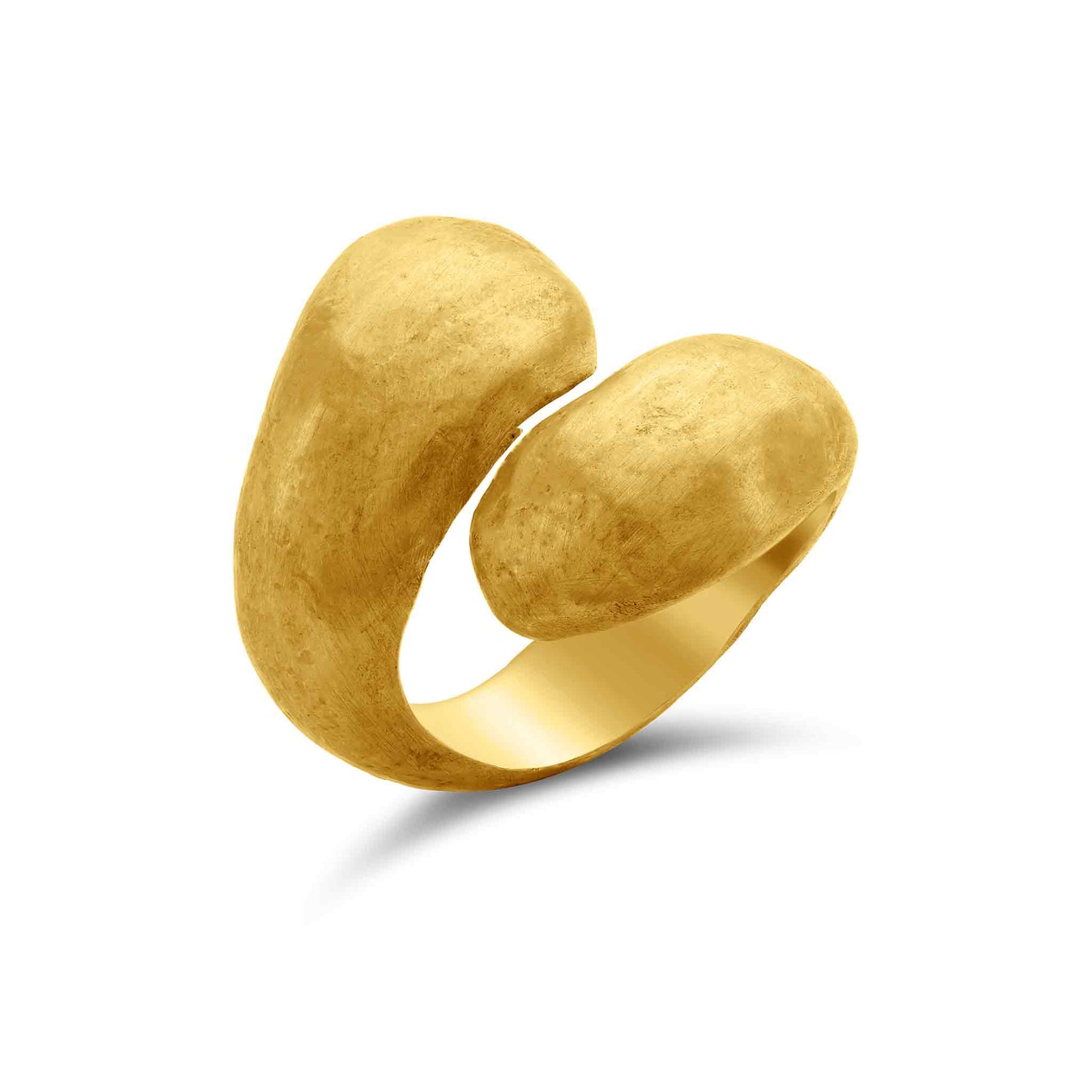 Tesoro Collection 21K Two-Wave Ring - Nado's Jewellery