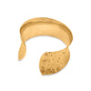 Tesoro Collection 21K Gold Hammered Bangle Piccola