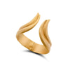 Tesoro Collection 21K Gold Leaf Cuff