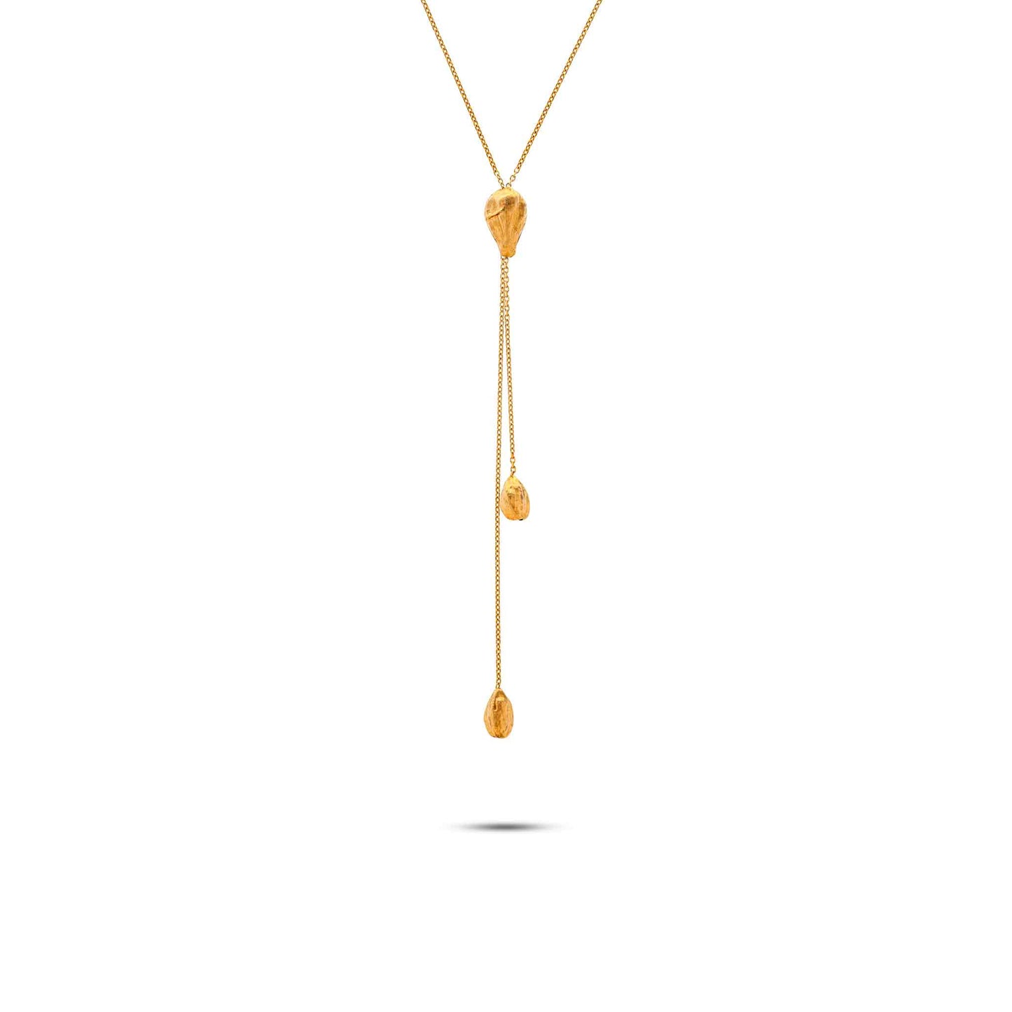 Noccioline Collection 18K Gold Cardamom Bolero Necklace - Nado's Jewellery