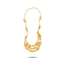  Tesoro Collection 21K Gold Three-Tier Abstract Lariat