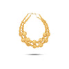 Tesoro Collection 21K Gold Two-Tier Multi-Sized Termes Collier