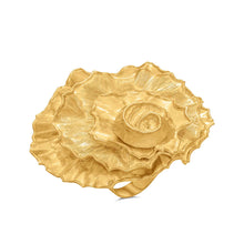  Tesoro Collection 21K Gold Ripple Effect Flower Ring